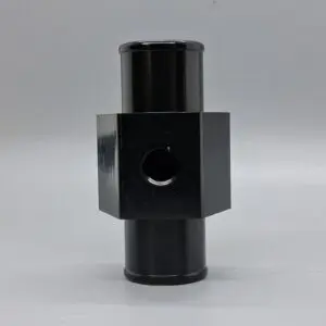 24 mm coolant connector with a 25 mm lip and 1/8 npt fitting, 68 mm in length